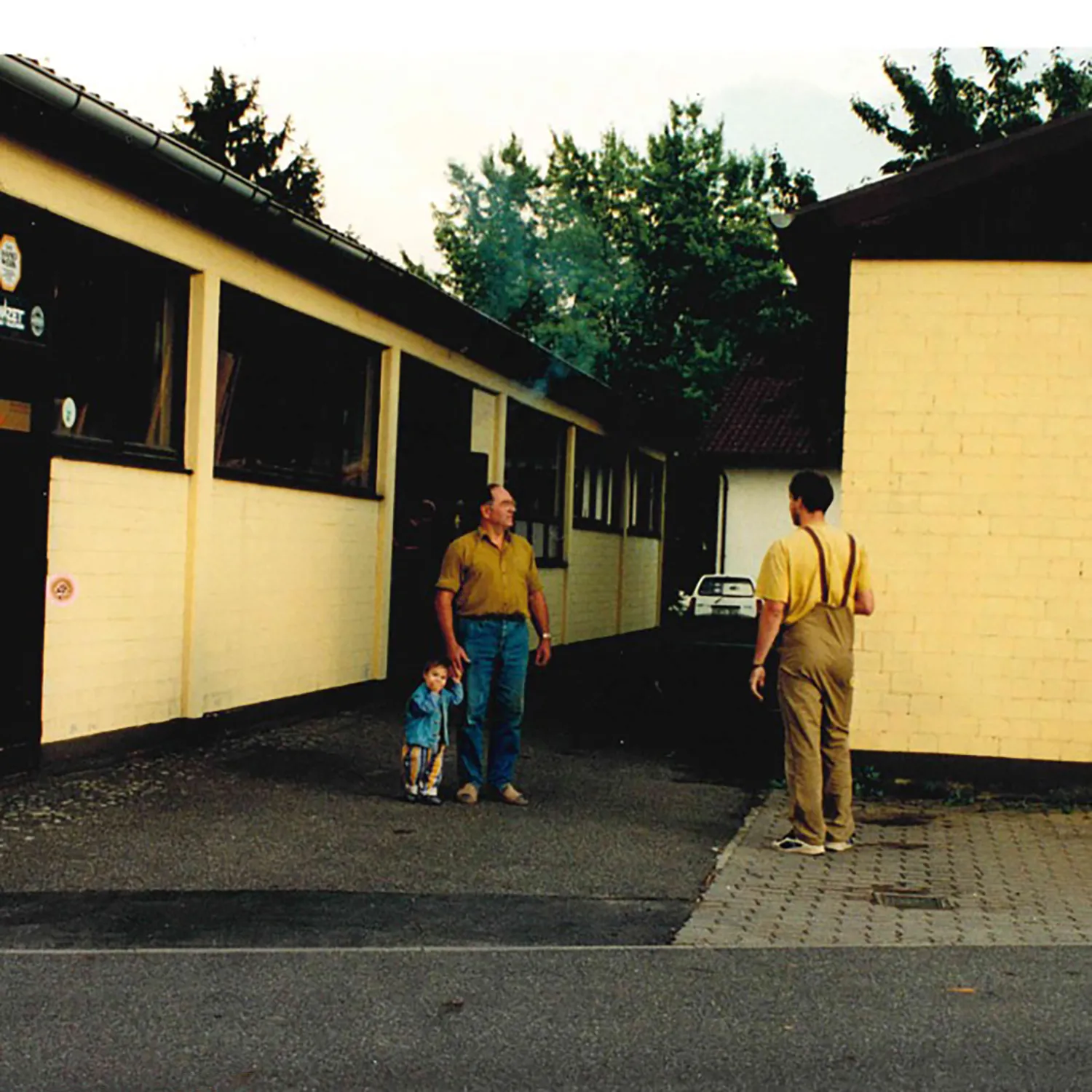 1997: Drei Generationen auf einem Foto. Ludwig, Rainer und Julia Vetterhöffer