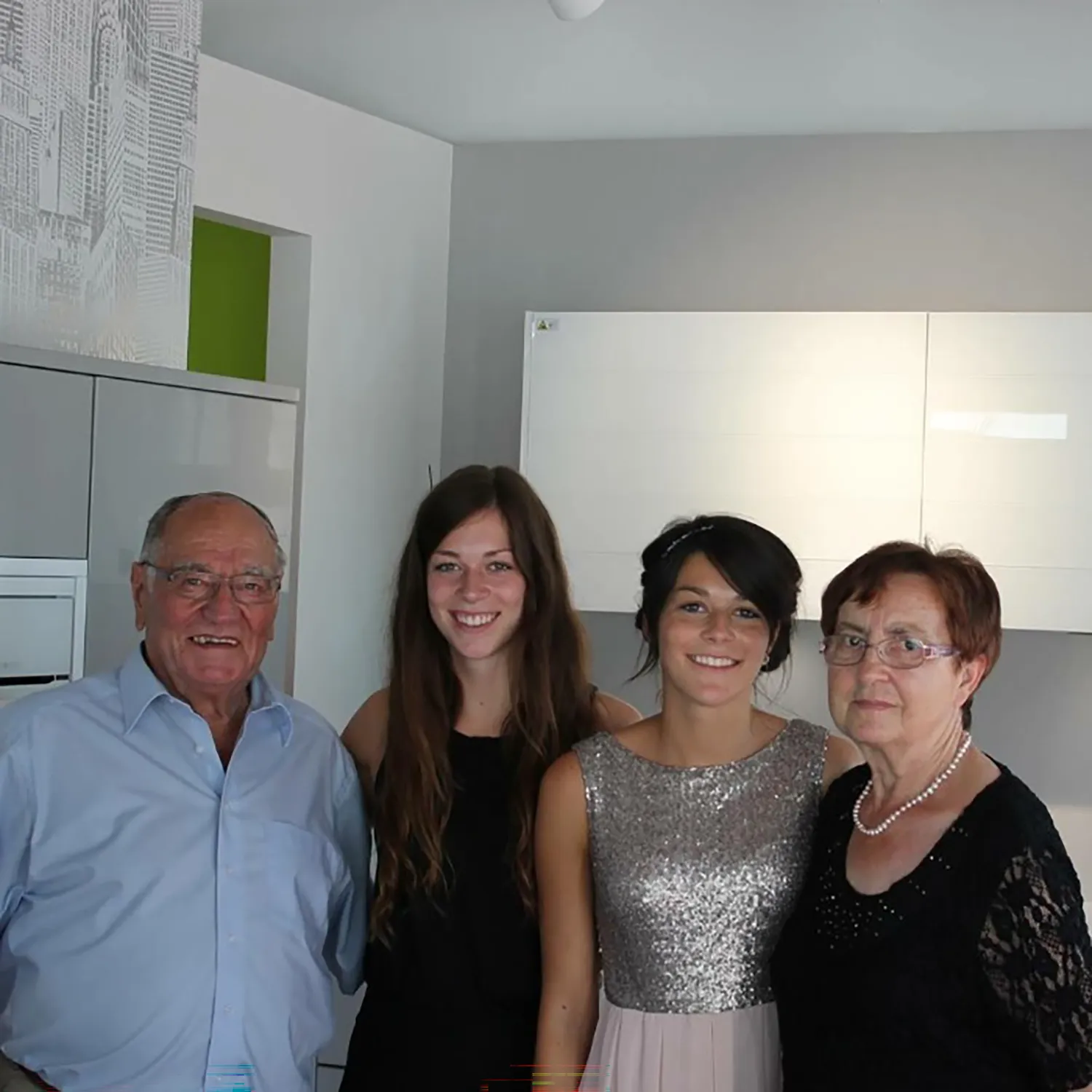 Ludwig und Gertrud Vetterhöffer mit Madeleine und Julia Vetterhöffer
